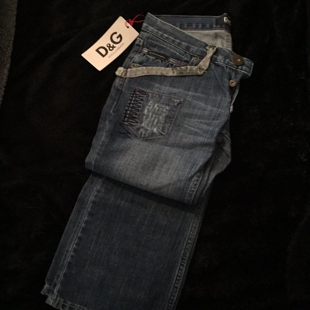 NWT Dolce & Gabbana boot cut jeans
